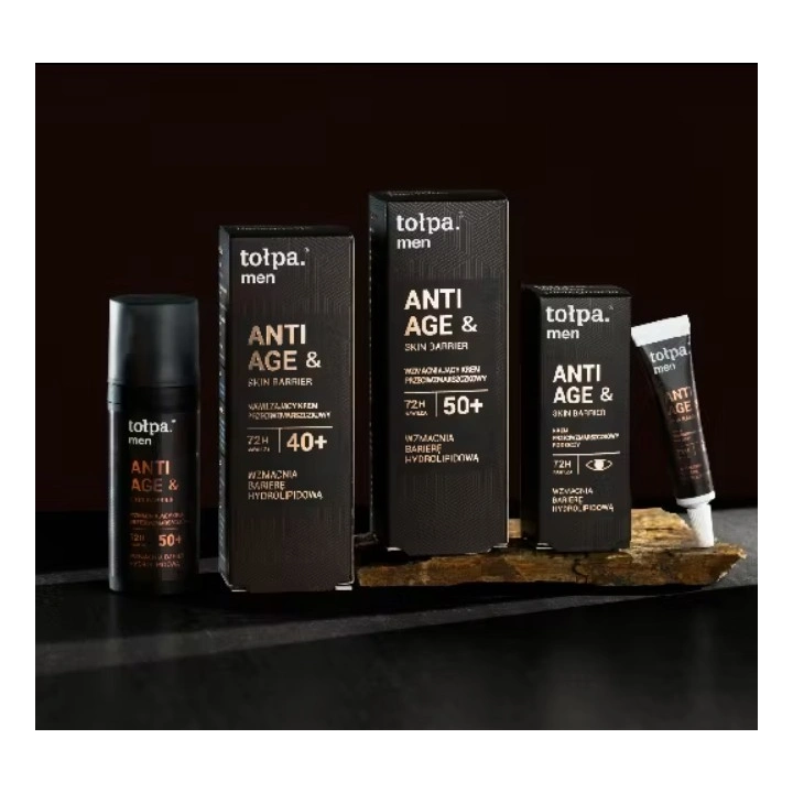 TOŁPA Men Anti Age&Skin Barrier wzmacniający krem przeciwzmarszczkowy 50+ 50ml