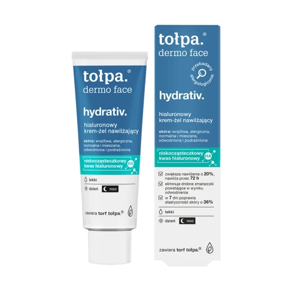 TOŁPA Men Anti Age&Skin Barrier nawilżający krem przeciwzmarszczkowy 40+ 50ml