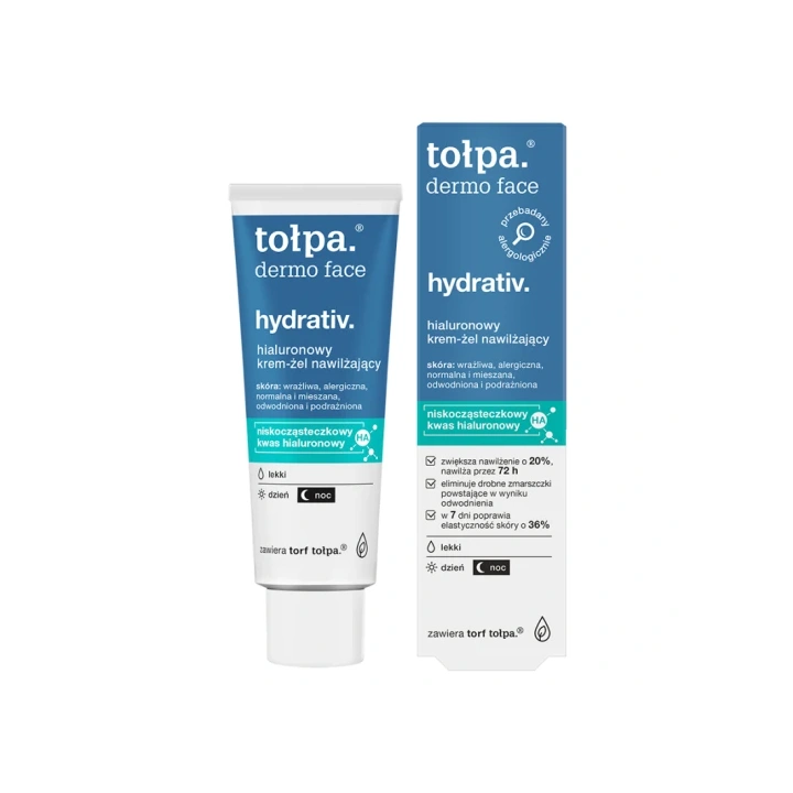 TOŁPA Men Anti Age&Skin Barrier nawilżający krem przeciwzmarszczkowy 40+ 50ml