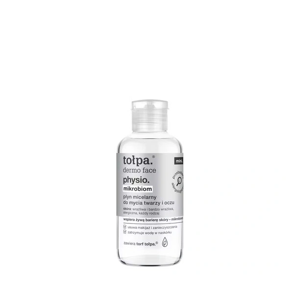TOŁPA Physio Mikrobiom płyn micelarny do mycia twarzy i oczu 100ml