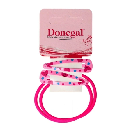 DONEGAL zestaw ozdób do włosów FA-5602 4szt