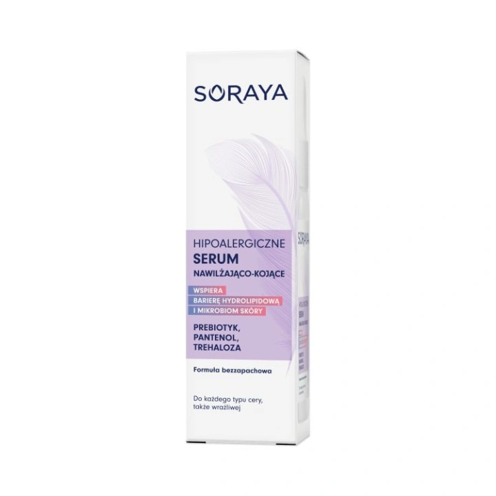 SORAYA hipoalergiczne serum do twarzy nawilżająco-kojące 30ml