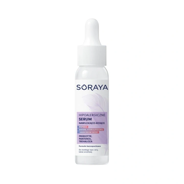 SORAYA hipoalergiczne serum do twarzy nawilżająco-kojące 30ml