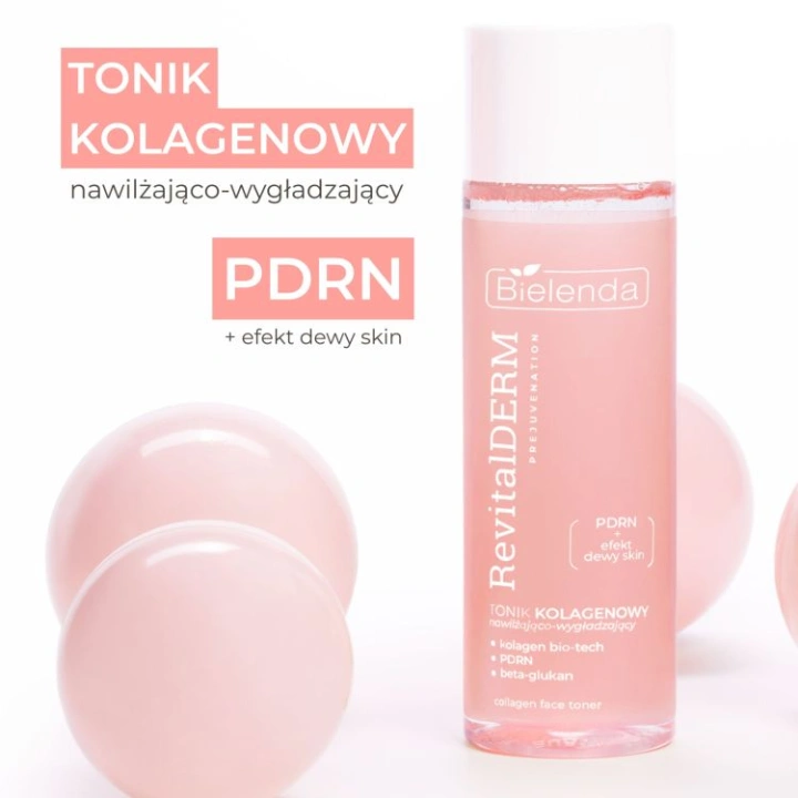 BIELENDA Revital Derm kolagenowy tonik do twarzy nawilżająco-wygładzający 200ml