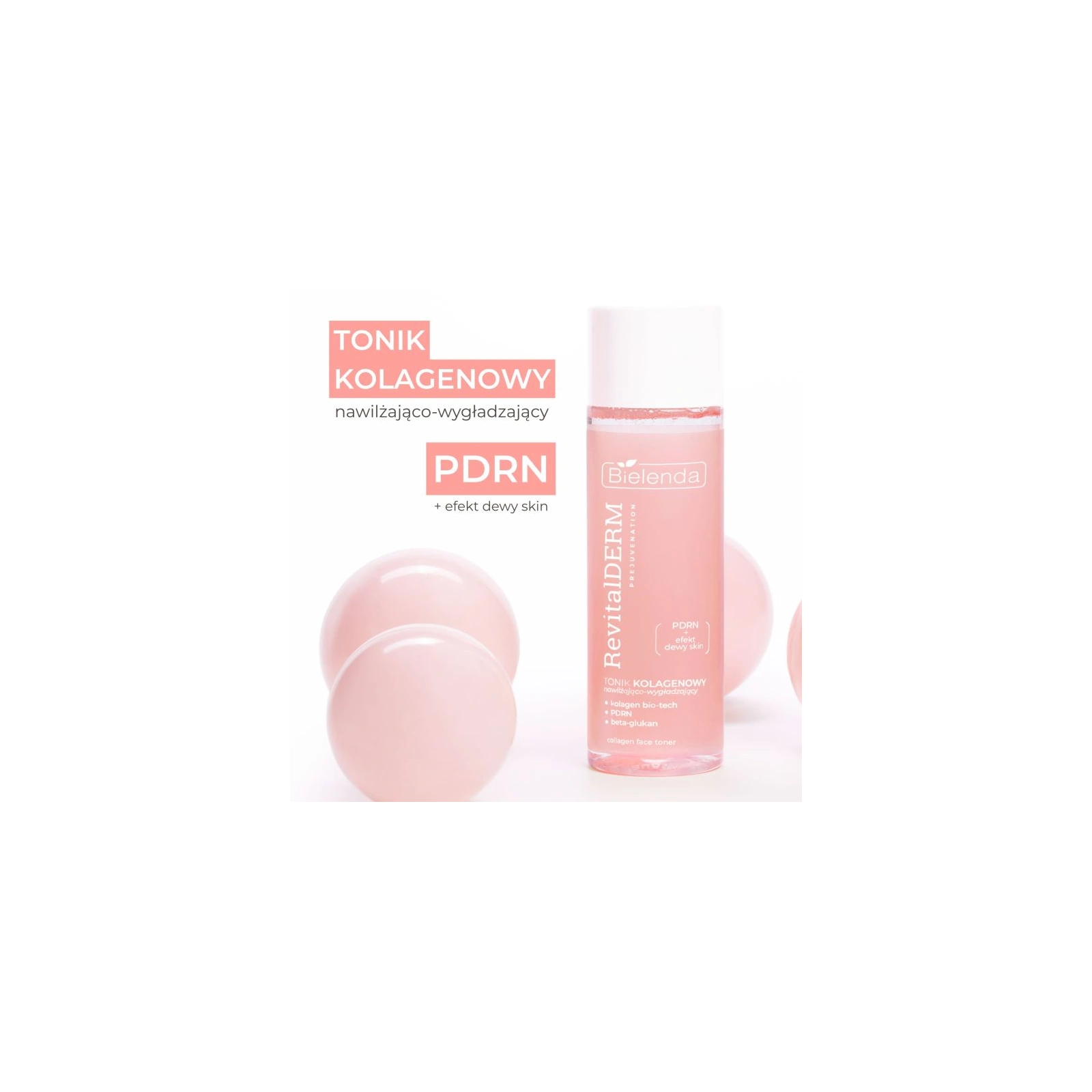 BIELENDA Revital Derm kolagenowy tonik do twarzy nawilżająco-wygładzający 200ml