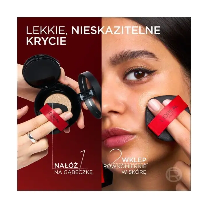 LOREAL Infaillible Cushion Foundation płynny podkład w poduszce 120 Warm 11g