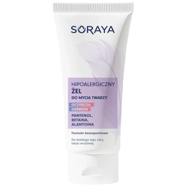 SORAYA hipoalergiczny żel do mycia twarzy 150ml