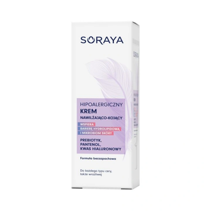 SORAYA hipoalergiczny krem do twarzy nawilżająco-kojący 50ml