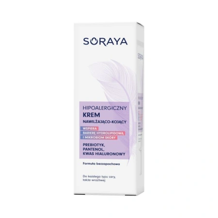SORAYA hipoalergiczny krem do twarzy nawilżająco-kojący 50ml