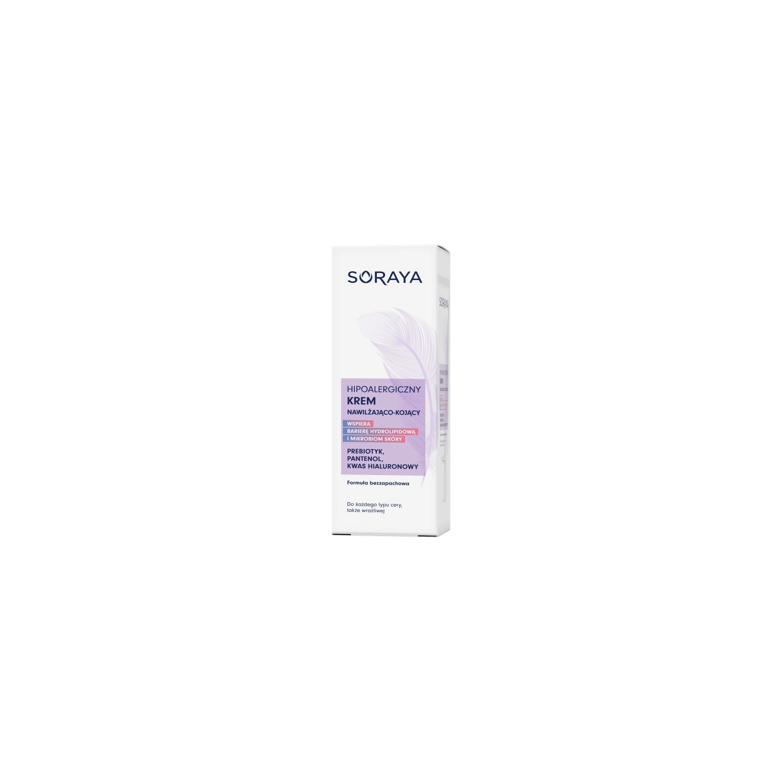 SORAYA hipoalergiczny krem do twarzy nawilżająco-kojący 50ml