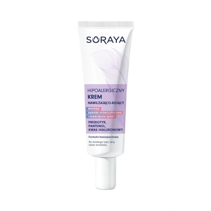 SORAYA hipoalergiczny krem do twarzy nawilżająco-kojący 50ml