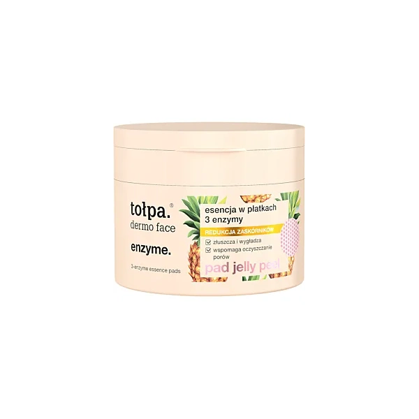 TOŁPA Dermo Face Enzyme esencja w płatkach 3 enzymy 50szt