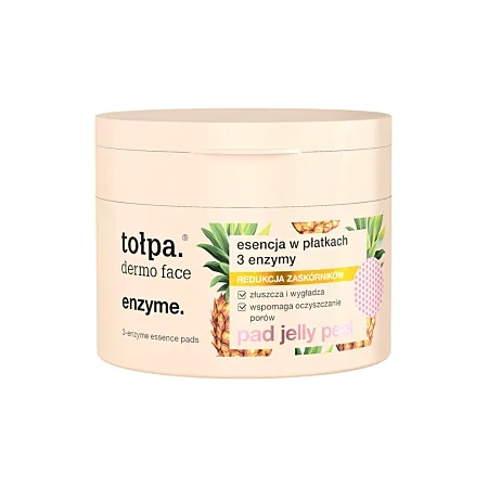 TOŁPA Dermo Face Enzyme esencja w płatkach 3 enzymy 50szt