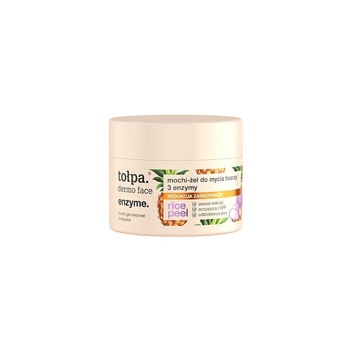 TOŁPA Dermo Face Enzyme mochi-żel do mycia twarzy 3 enzymy 110g