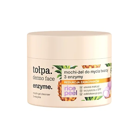 TOŁPA Dermo Face Enzyme mochi-żel do mycia twarzy 3 enzymy 110g