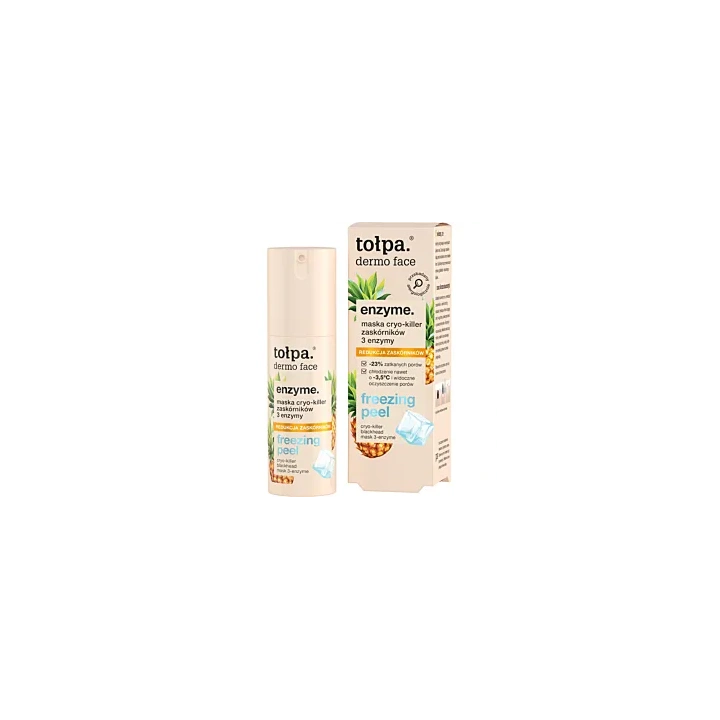 TOŁPA Dermo Face Enzyme maska cryo-killer zaskórników 3 enzymy 50ml