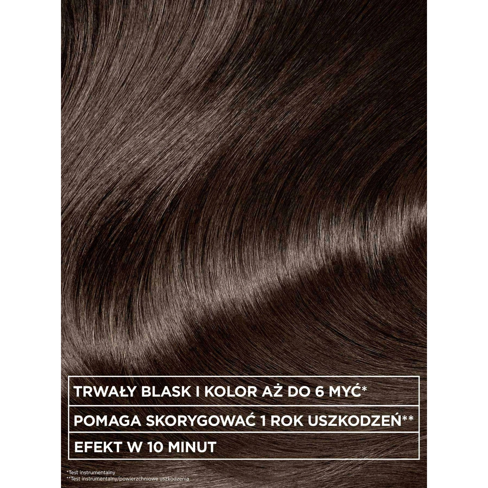 GARNIER Olia Gloss maska koloryzująca do włosów-toner Chłodny Brąz 150ml