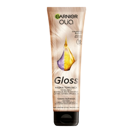 GARNIER Olia Gloss maska koloryzująca do włosów-toner Chłodny Blond 150ml