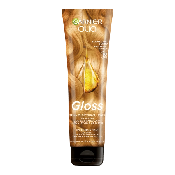 GARNIER Olia Gloss maska koloryzująca do włosów-toner Słoneczny Blond 150ml