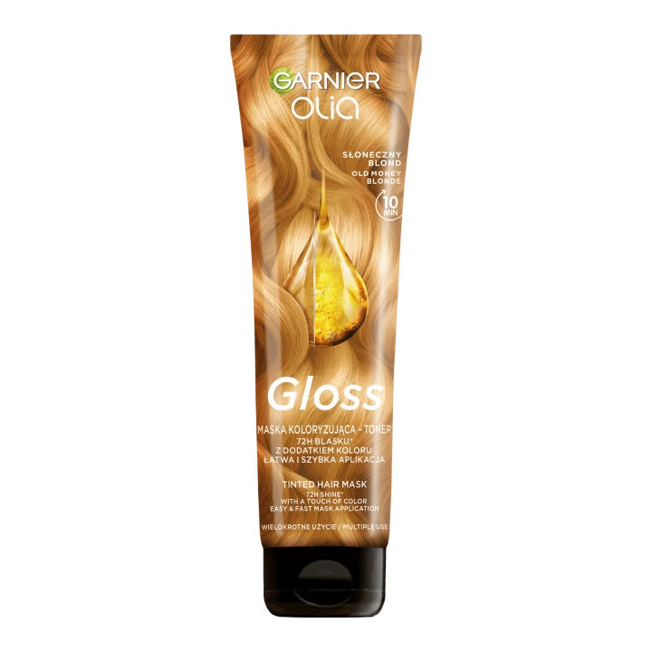 GARNIER Olia Gloss maska koloryzująca do włosów-toner Słoneczny Blond 150ml