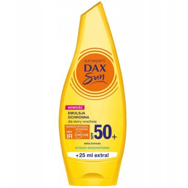 DAX Sun emulsja ochronna dla skóry wrażliwej SPF50 175ml