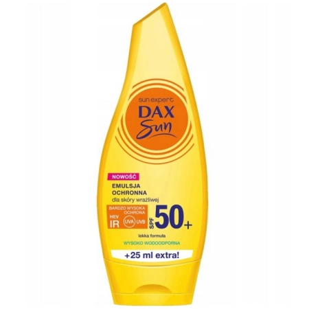 DAX Sun emulsja ochronna dla skóry wrażliwej SPF50 175ml