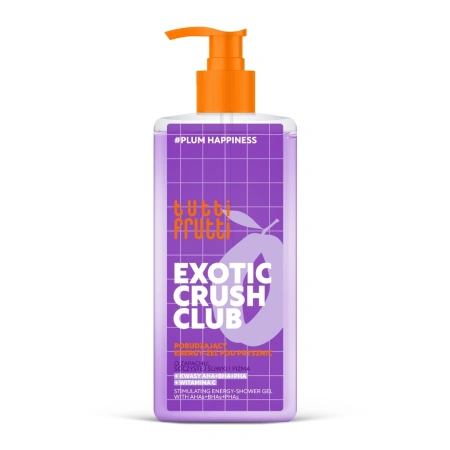 FARMONA Tutti Frutti Exotic Crush Club pobudzający żel pod prysznic Soczysta Śliwka i Piżmo 400ml