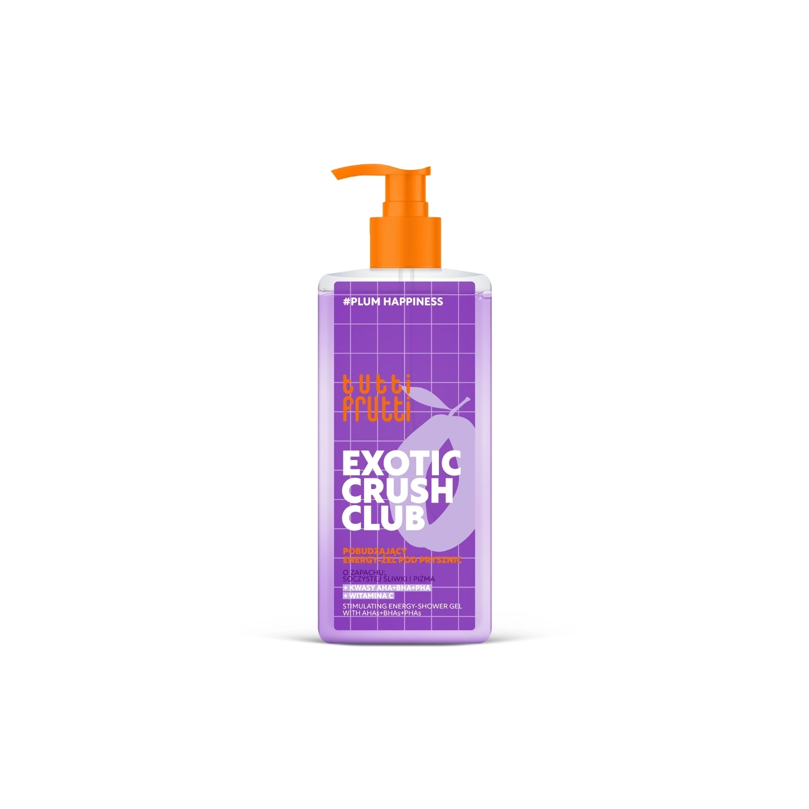FARMONA Tutti Frutti Exotic Crush Club pobudzający żel pod prysznic Soczysta Śliwka i Piżmo 400ml