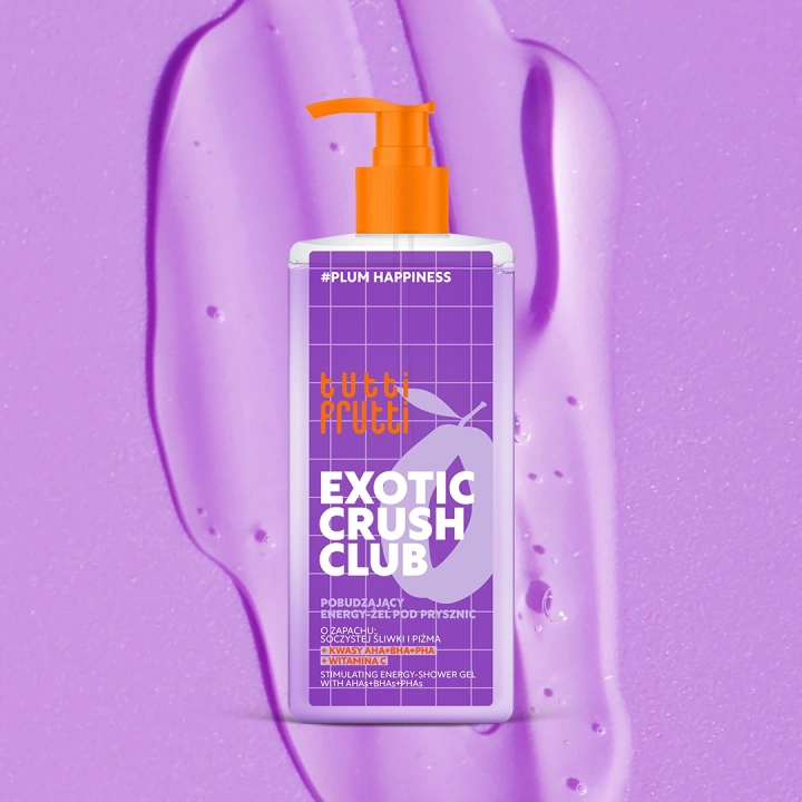 FARMONA Tutti Frutti Exotic Crush Club pobudzający żel pod prysznic Soczysta Śliwka i Piżmo 400ml