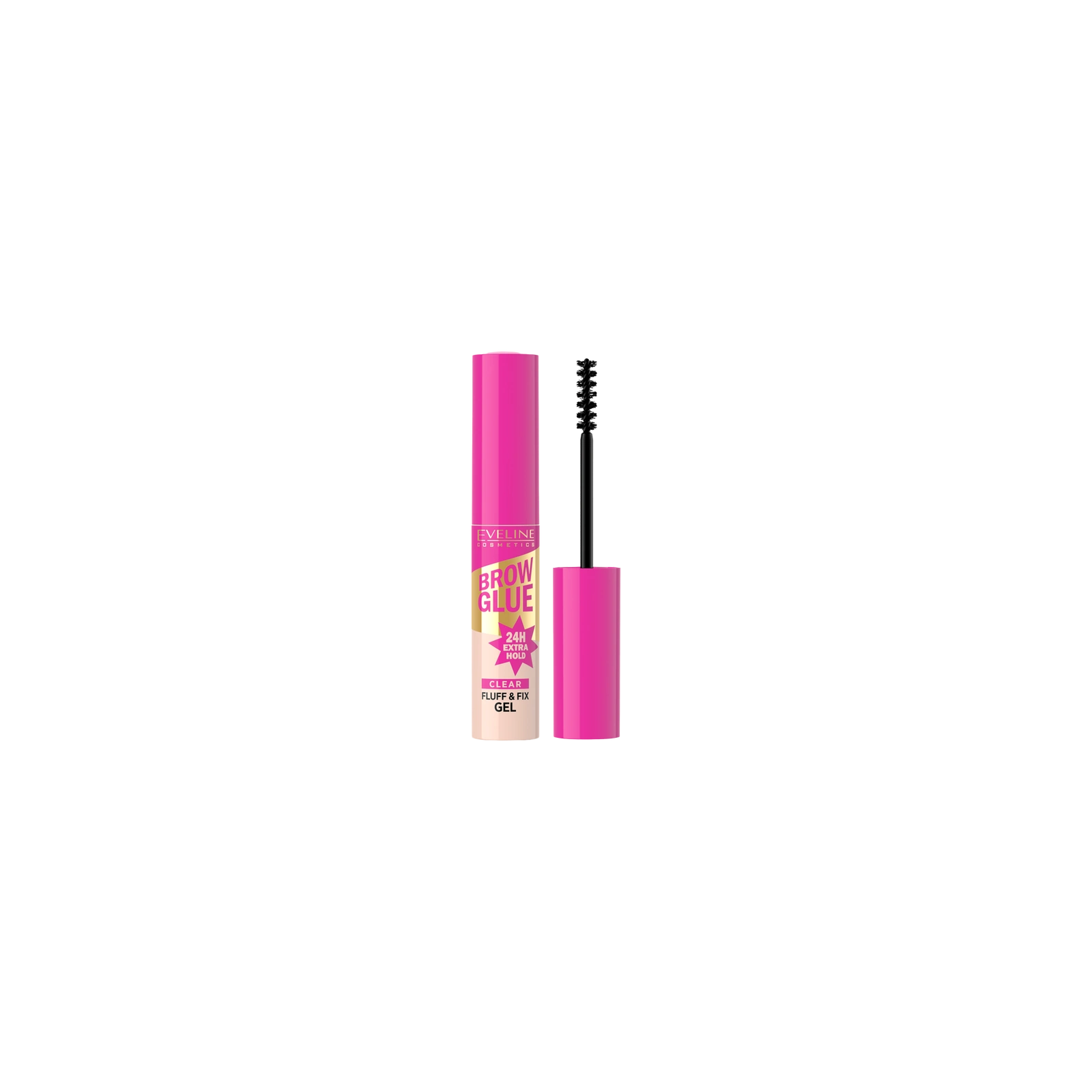 EVELINE Brow Glue Fluff&Fix żel do stylizacji brwi transparentny 6ml