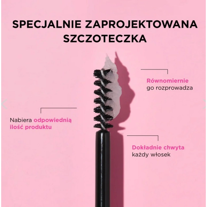 EVELINE Brow Glue Fluff&Fix żel do stylizacji brwi transparentny 6ml
