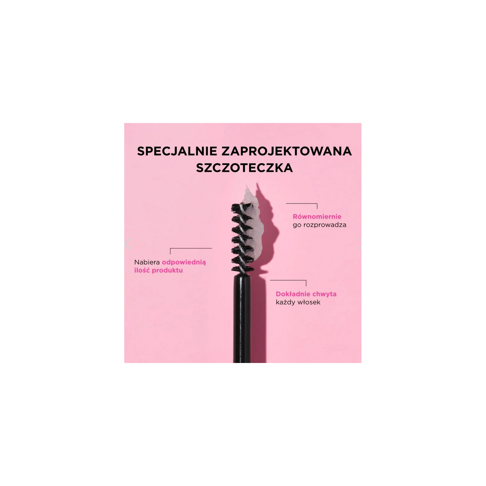 EVELINE Brow Glue Fluff&Fix żel do stylizacji brwi transparentny 6ml