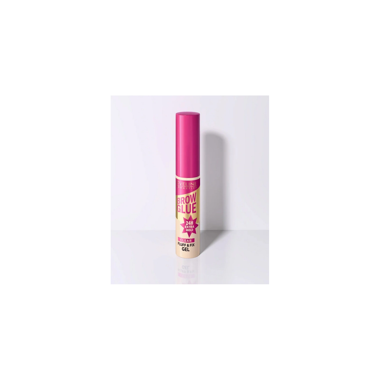 EVELINE Brow Glue Fluff&Fix żel do stylizacji brwi transparentny 6ml