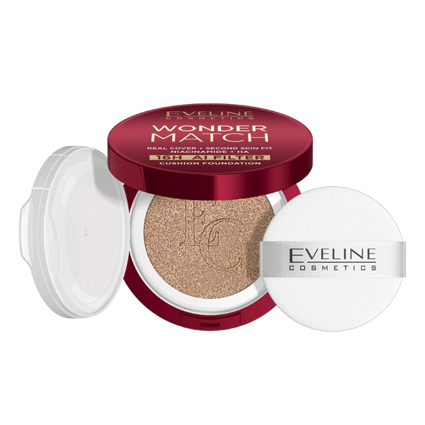 EVELINE Wonder Match Cushion Foundation podkład do twarzy kryjący 04W Beige 15ml