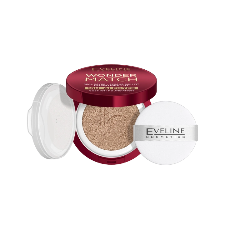 EVELINE Wonder Match Cushion Foundation podkład do twarzy kryjący 04W Beige 15ml