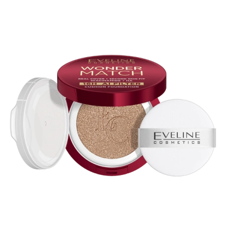 EVELINE Wonder Match Cushion Foundation podkład do twarzy kryjący 04W Beige 15ml