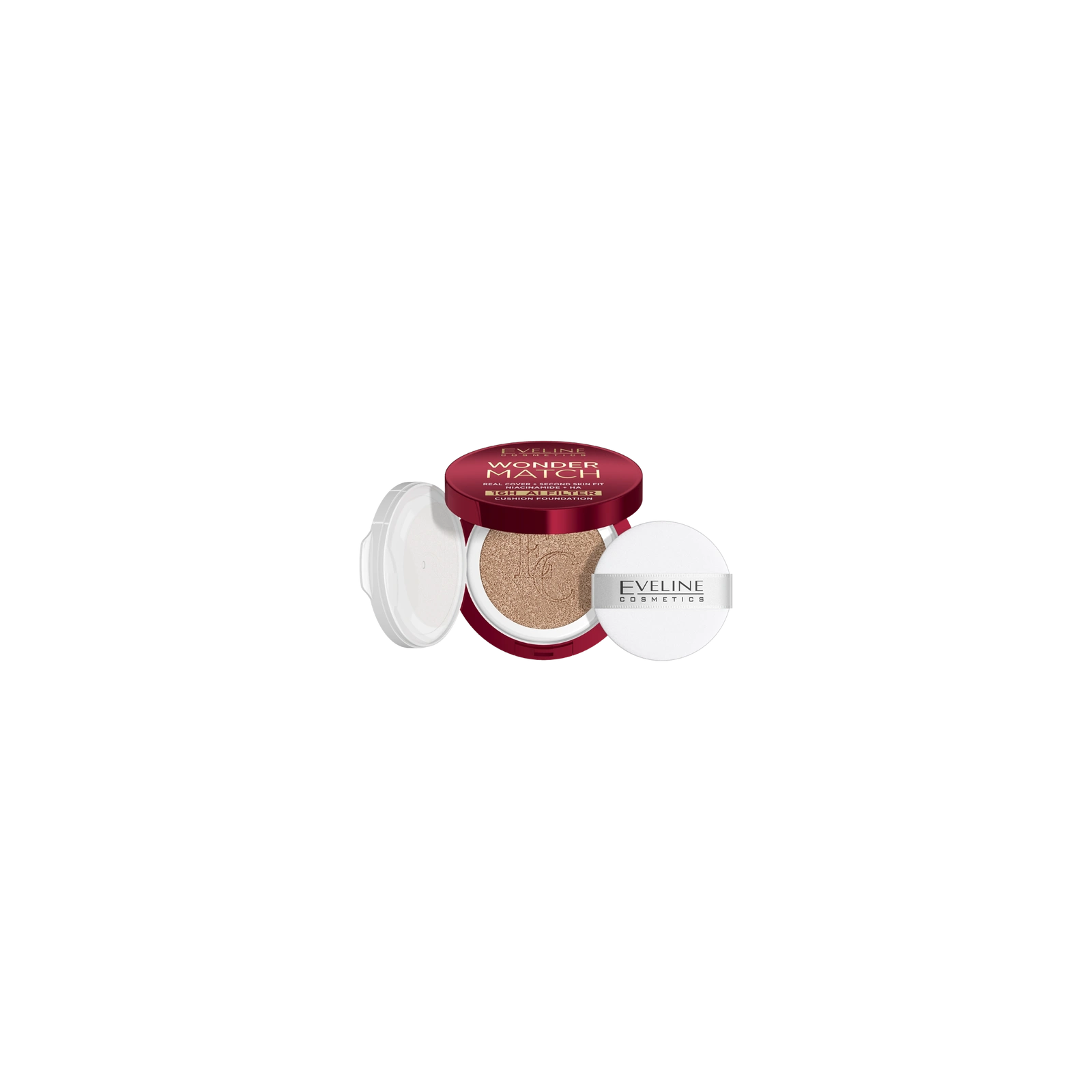 EVELINE Wonder Match Cushion Foundation podkład do twarzy kryjący 04W Beige 15ml