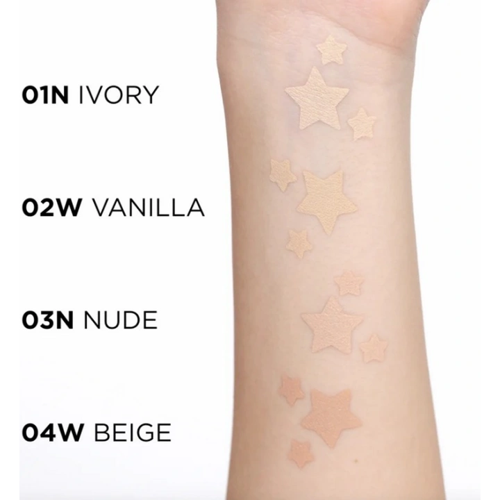 EVELINE Wonder Match Cushion Foundation podkład do twarzy kryjący 04W Beige 15ml