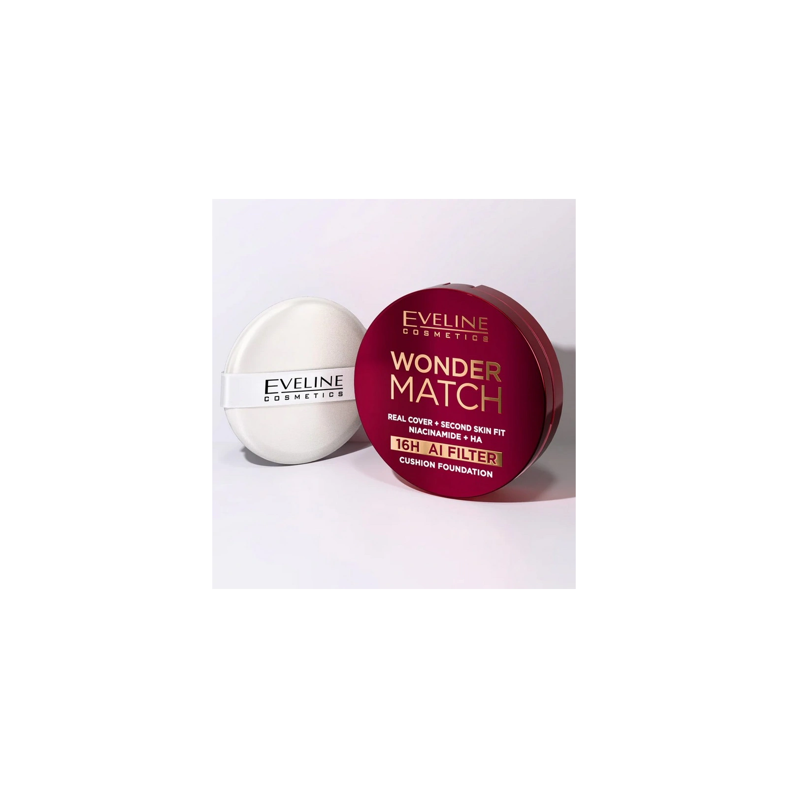 EVELINE Wonder Match Cushion Foundation podkład do twarzy kryjący 04W Beige 15ml