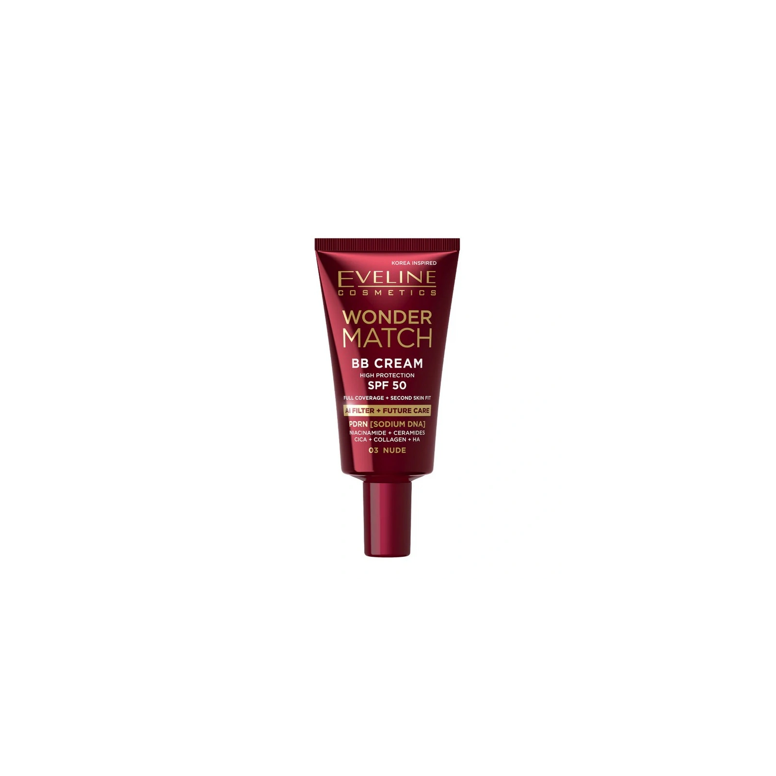 EVELINE Wonder Match BB Cream krem do twarzy SPF50 03 Nude 30ml