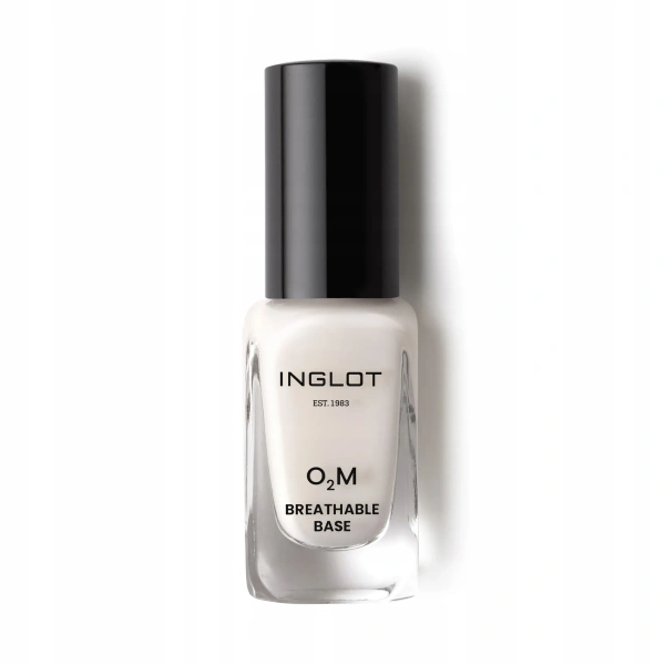 INGLOT O2M oddychający lakier do paznokci podkładowy Base 11ml 