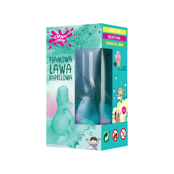 ESTETICA Chlapu Chlap Pianowa lawa do kąpieli LODY JAGODOWE 50g