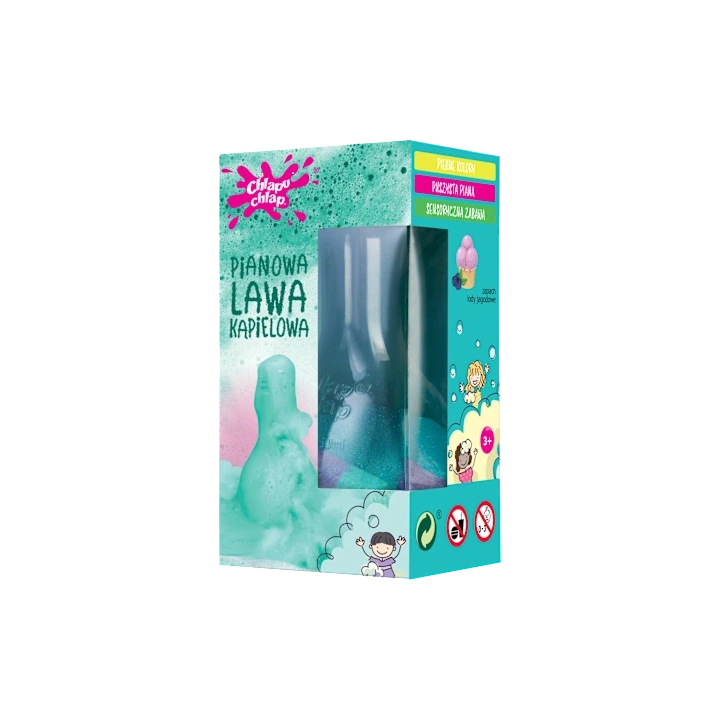 ESTETICA Chlapu Chlap Pianowa lawa do kąpieli LODY JAGODOWE 50g