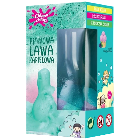 ESTETICA Chlapu Chlap Pianowa lawa do kąpieli LODY JAGODOWE 50g