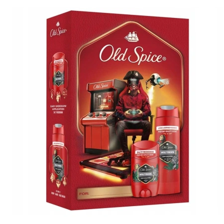 OLD SPICE Wolfthorn zestaw prezentowy deo sztyft 50ml + żel 250 ml