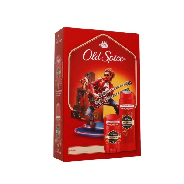 OLD SPICE Epic Legend zestaw prezentowy deo sztyft 50ml + żel 250 ml
