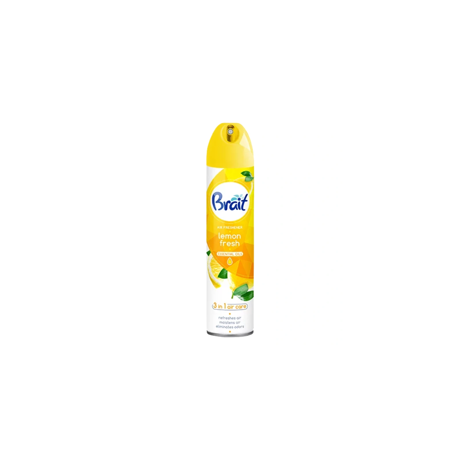 BRAIT Air Freshener Essential Olis klasyczny odświeżacz powietrza Lemon Fresh 300ml