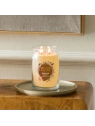YANKEE CANDLE Signature Duża świeca w słoiku GLISTENING LEAVES 567g