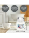 YANKEE CANDLE Home Inspiration Średnia świeca w słoiku SNOW DAY 340g