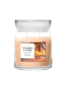 YANKEE CANDLE Signature New Średnia świeca w słoiku PINK SANDS GLOW 368g